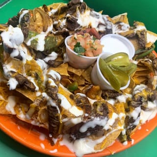 Chicken or Steak Nachos