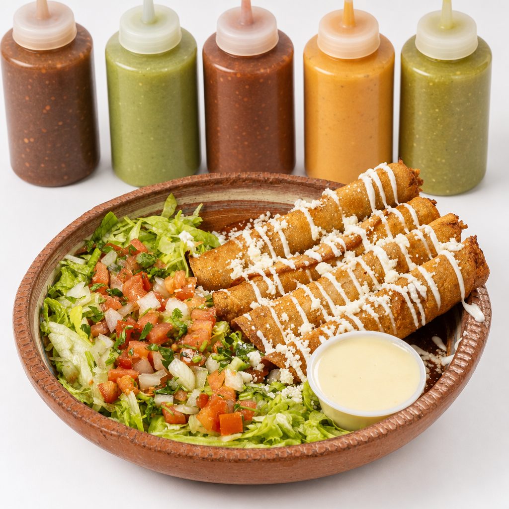 Taquitos Ahogados.