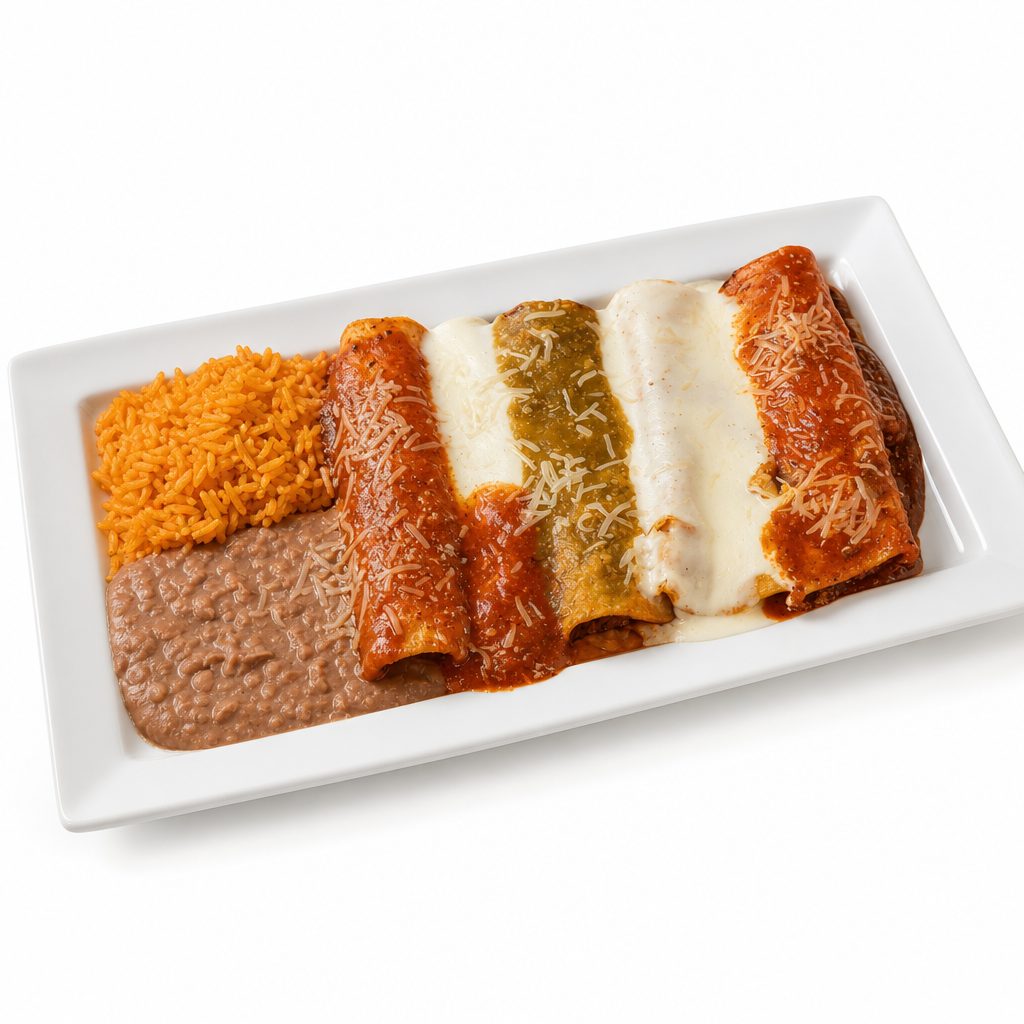 Chavelas Enchiladas.