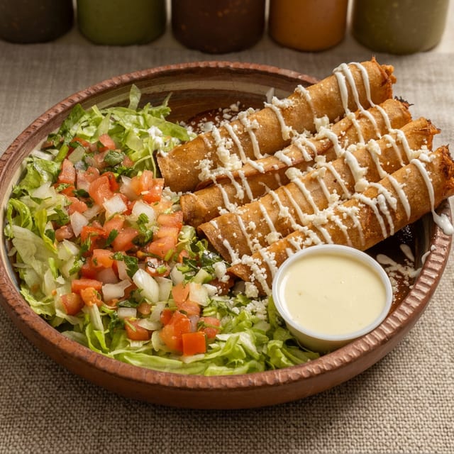 Taquitos Ahogados.