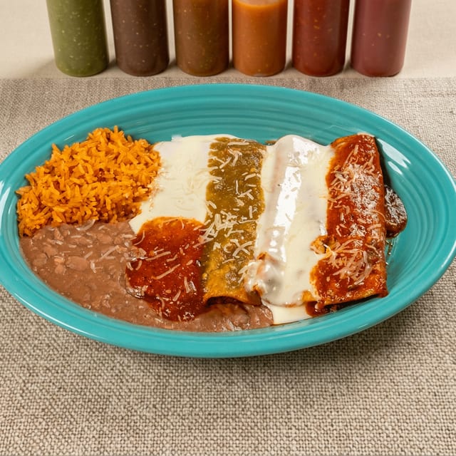 Chavelas Enchiladas.